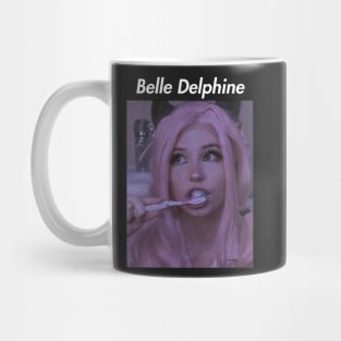 belle delphine brush teeth Mug